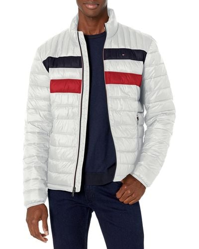 Tommy Hilfiger Ultra Loft Packable Puffer Jacket Down Alternative Coat - Multicolor