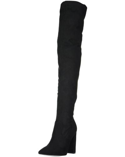 Guess Abetter Over-the-knee Boot - Black