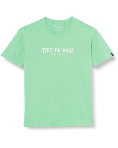 True Religion True Tee T-Shirt - Grün