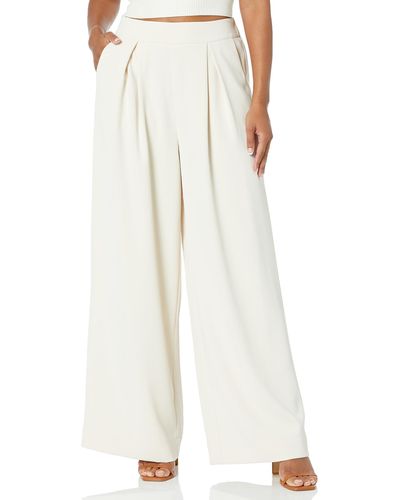 The Drop Crème Brulee Wide Leg Pant By @kass_stylz - White