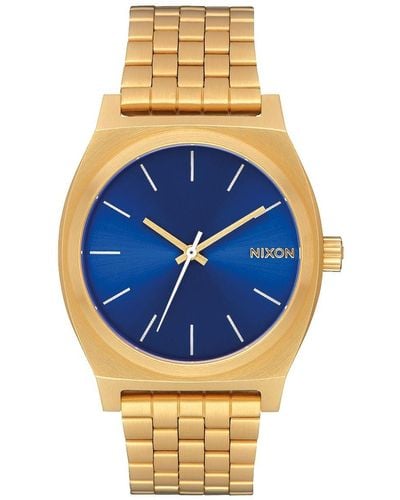 Nixon Analogue Quartz Watch With Stainless Steel Strap A045-2735-00 - Blue