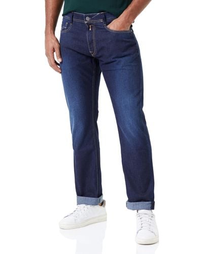Replay Jeans Rocco Comfort-Fit mit Stretch - Blau