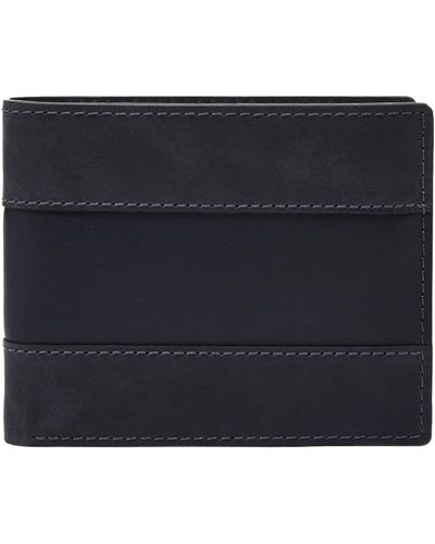 Fossil Everett Bifold - Blue