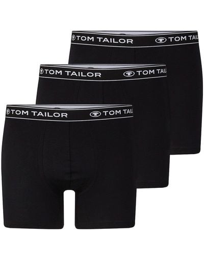 Tom Tailor Boxershorts schwarz/weiß S