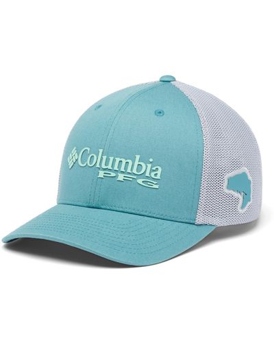 Columbia Erwachsene PFG Logo Mesh Ball Low Cap - Blau