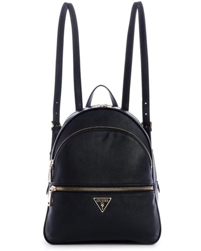 Guess Womens Hattan Large Backpack - Black