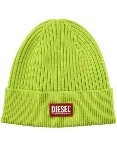 DIESEL K-coder-g 2x2 Beanie Hat - Green