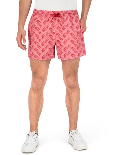 Lacoste Badehose - Pink