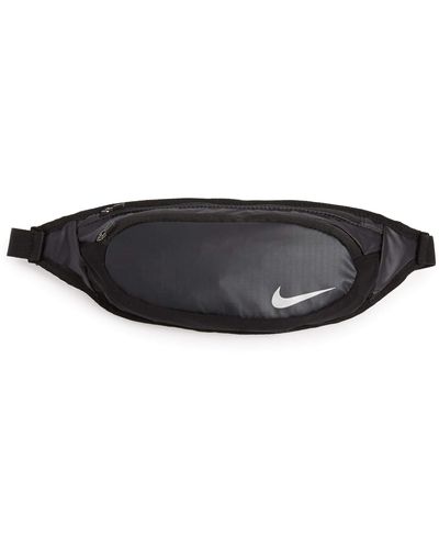 Nike Sportax Large Capacity Waistpack - Os, Black/black/silver