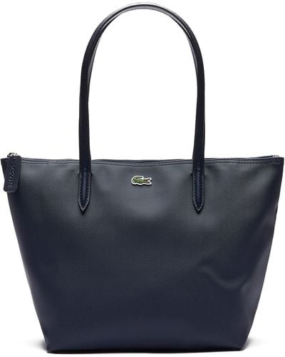 Lacoste Small Tote Bag L.12.12 Concept Eclipse - Blue