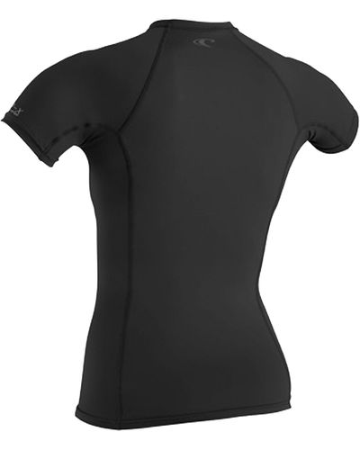 O'neill Sportswear X Top a iche Corte Nero - Protezione UV UPF 50+ - Protezione Solare UV e proprietà SPF Quick