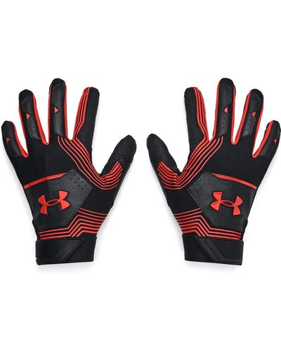 Under Armour Clean Up 21 Batting Gloves - Red