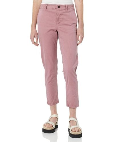 Amazon Essentials Stretch Chino Ankle Length Trouser - Pink