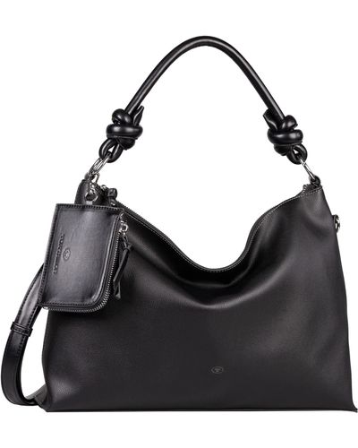 Tom Tailor Bags Hannah Hobo Bag Schultertasche Mittelgroß Schwarz