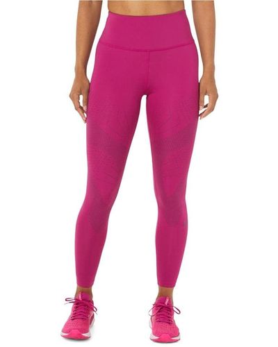Asics Road Balance Women's Laufen Strumpfhosen - Medium - Pink