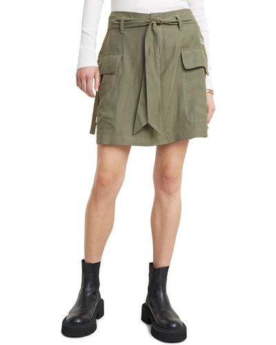 G-Star RAW Cargo Belted Skirt Wmn - Green
