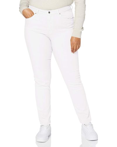 Benetton (Z6ERJ) Pantalone Hose - Weiß