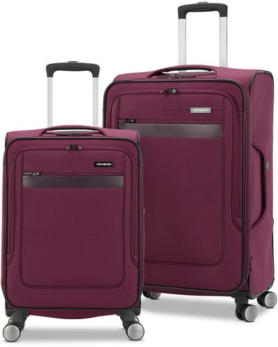 Samsonite Ascella 3.0 Softside Expandable Luggage - Purple