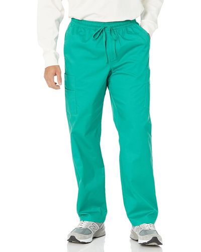 Amazon Essentials Pantalon avec Cordon de Serrage élastique à la Taille - Vert