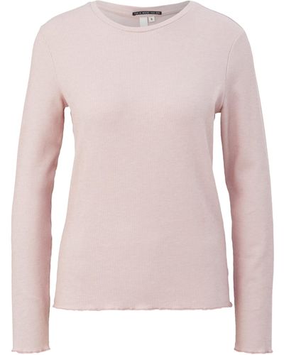 S.oliver Q/S by T-shirts T Shirts langarm - Pink