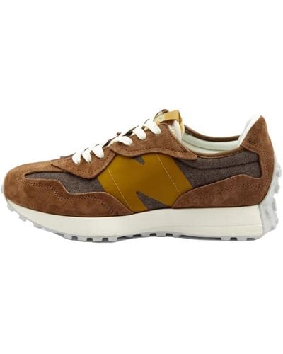 New Balance 327 Mens Fashion Trainers In Brown - 7.5 Uk