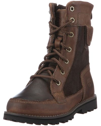 Timberland Botas de Cuero Nobuck para - Marrón