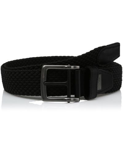 Nike Cintura da golf elasticizzata in tessuto G-Flex da uomo - Nero