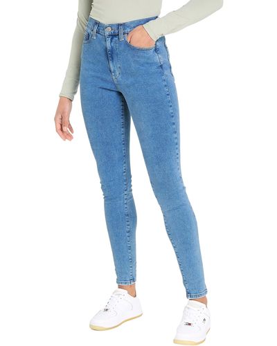 Tommy Hilfiger Jeans Donna Sylvia Skinny Fit - Blu