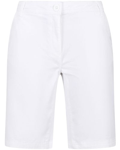 Regatta S Bayla Casual Chino Shorts - White