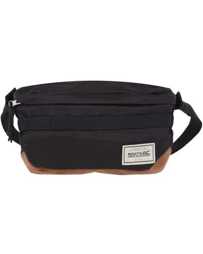 Regatta Stamford Padded Adjustable Waist Pack Bum Bag - Black