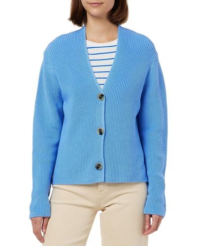 Marc O' Polo Long Sleeve Cardigan Sweater - Blau
