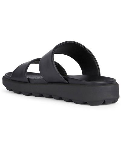 Geox U Spherica Ec6 Slide Sandal - Schwarz