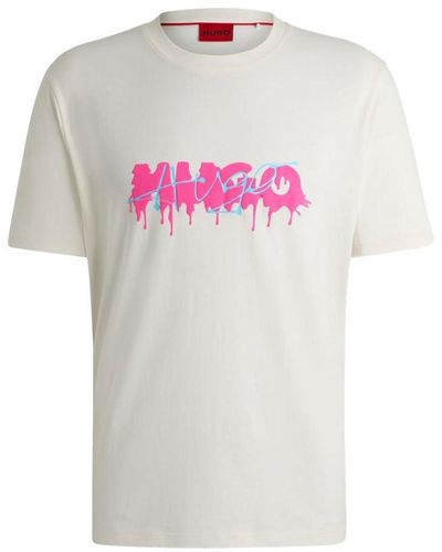 HUGO Dacation T-shirt - White