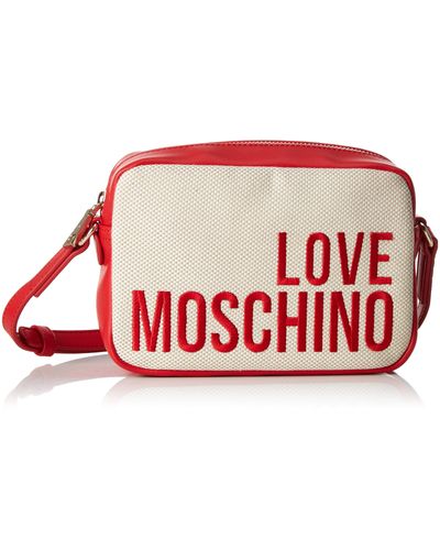 Love Moschino Canvas - Rosso