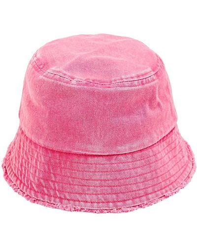Esprit Bucket Hat in Denimoptik - Pink
