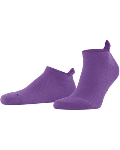 FALKE Cool Kick Trainer U Sn Breathable Low-cut Plain 1 Pair Trainer Socks - Purple