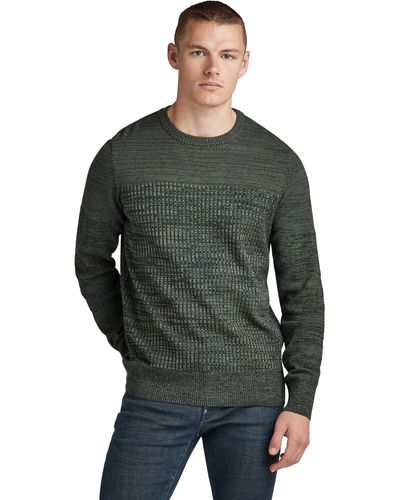 G-Star RAW 3d Biker Knits - Grijs