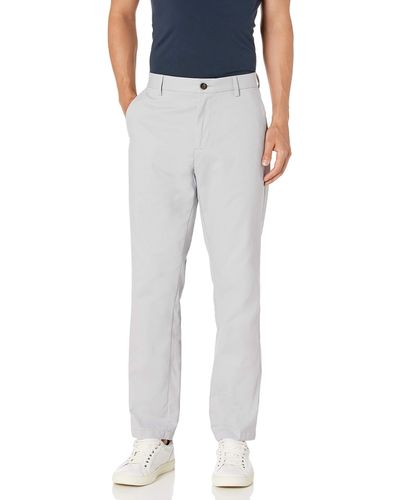 Amazon Essentials Pantalon Chino Infroissable - Gris
