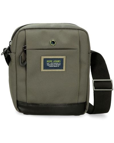 Pepe Jeans Leighton Luggage- Messenger Bag - Green