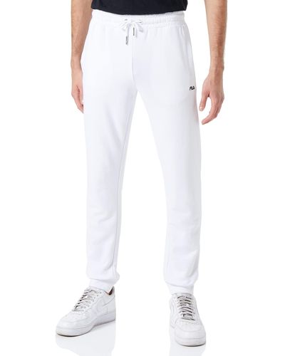 Fila Braives Sweat Pantaloni Eleganti da Uomo - Bianco