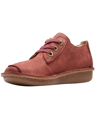 Clarks Funny Dream Mary Jane Schuh - Rot