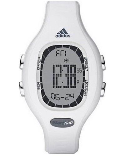 adidas Adp3062 White Digital Watch - Metallic