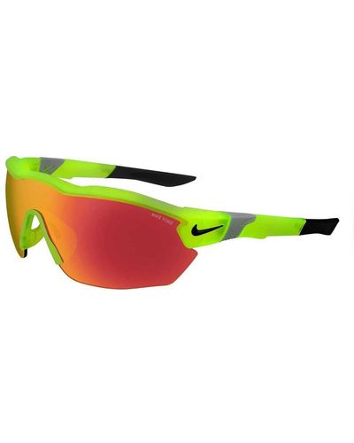 Nike Vision Show X3 Elite Tinted Mirror Sunglasses Road Tinted With Red Mirrored/CAT3 - Schwarz