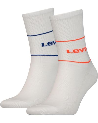 Levi's Short Sock - White