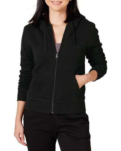 Amazon Essentials Sherpa-lined Fleece Full-zip Hooded Jacket - Black