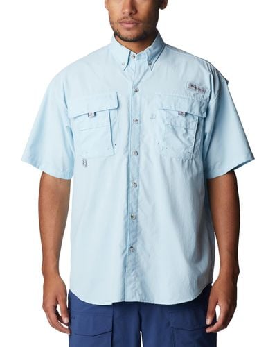 Columbia Bahama II Kurzarm-Shirt Wanderhemd - Blau