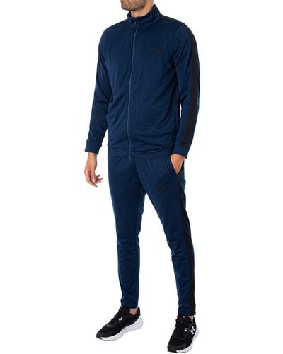 Under Armour Knit Track Suit Sport Jacket - Blu