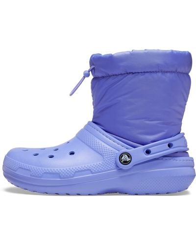 Crocs™ And Classic Lined Neo Puff Boot | Winter Boots - Blue
