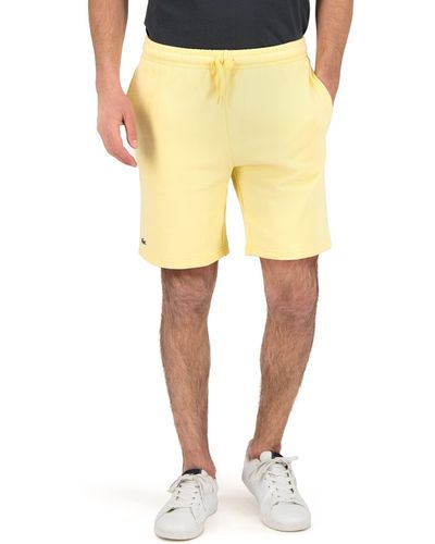 Lacoste Gh2136 Short Tracksuit Bottoms - Yellow