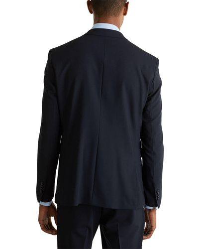 Esprit Collection Active Suit Tailored Jacket Blazer - Blue